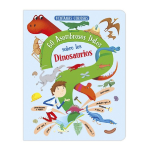 LIBRO EDUCATIVO IMAGILAND 60 ASOMBROSOS DATOS SOBRE LOS DINOSAURIOS                                 