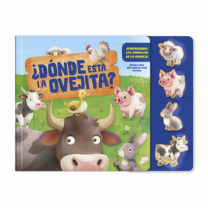 JUEGO EDUCATIVO IMAGILAND PIEZAS DE MADERA ¿DÓNDE ESTÁ LA OVEJITA?                                  
