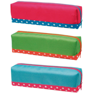 PORTATODO CAMPUS UNIVERSITY CUADRADOS TOPOS 1 CREMALLERA 3 COLORES                                  