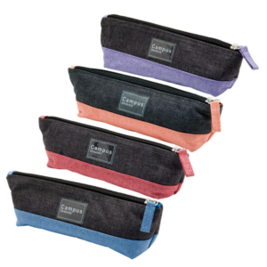 PORTATODO CAMPUS UNIVERSITY TRIANGULAR BICOLOR 1 CREMALLERA 4 COLORES                               