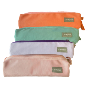 PORTATODO CAMPUS COLLEGE WATERPROOF CUADRADO 2 CREMALLERAS 4 COLORES                                