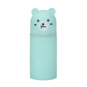 PORTATODO CAMPUS SILICONA BUDDY PETS OSO TURQUESA                                                   