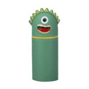 PORTATODO CAMPUS SILICONA BUDDY PETS MONSTRUO VERDE                                                 