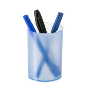CUBILETE ARCHIVO 2000 TRASLÚCIDO AZUL                                                               