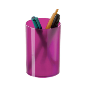 CUBILETE ARCHIVO 2000 TRASLÚCIDO FUCSIA                                                             