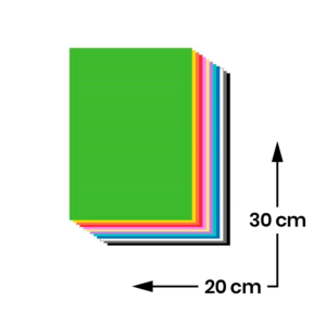 GOMA EVA CAMPUS 20X30 CM. 12 COLORES SURTIDOS REF. 630450