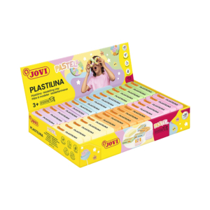 PLASTILINA JOVI 50 G. 30 UNID. COLORES PASTEL REF. 70P