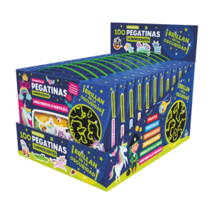 EXPOSITOR JUEGO EDUCATIVO IMAGILAND 100 PEGATINAS LUMINISCENTES                                     