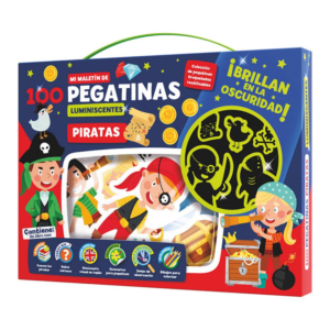 JUEGO EDUCATIVO IMAGILAND 100 PEGATINAS PIRATAS LUMINISCENTES                                       