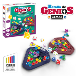 JUEGO LUDILO BATALLA DE GENIOS GEMAS                                                                