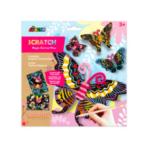 SCRATCH CON CHENILLA AVENIR MARIPOSAS                                                               