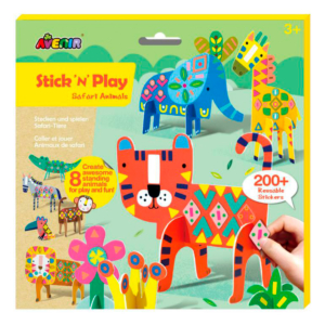 FIGURAS STICK 'N' PLAY AVENIR ANIMALES SAFARI                                                       