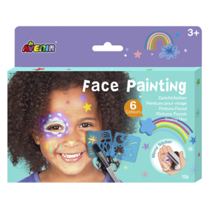 MAQUILLAJE AVENIR PINTURA FACIAL ARCOIRIS                                                           