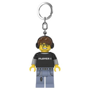 LLAVERO LINTERNA LEGO FIGURA GAMER                                                                  