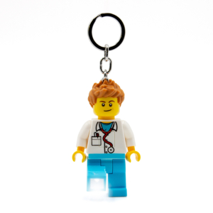 LLAVERO LINTERNA LEGO FIGURA DOCTOR                                                                 