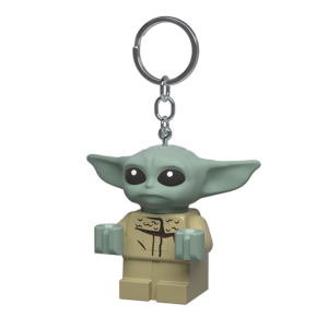 LLAVERO LINTERNA LEGO FIGURA BABY YODA                                                              