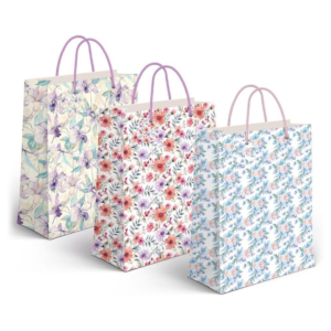 BOLSA PAPEL L REGALO FLORES SEÑORA REF. 2185912