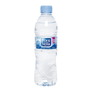 AGUA FONT-VELLA BOTELLA 0,5 L                                                                       