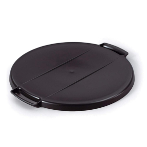 TAPA CONTENEDOR CIRCULAR NEGRA                                                                      