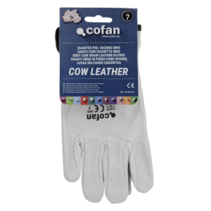 GUANTES PIEL VACUNO COFAN TALLA 7                                                                   