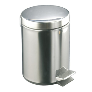 PAPELERA PEDAL CON TAPA 12L                                                                         