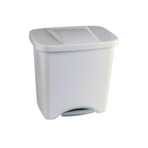 PAPELERA PEDAL DAHI BLANCO 50 L                                                                     