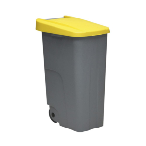 CONTENEDOR RECICLAJE 110 L AMARILLO                                                                 