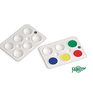 BANDEJA PINTURA FAIBO 22X15CM 6 HUECOS