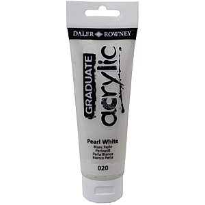 PINTURA ACRILICA GRADUATE PERLA BLANCA - 120ML