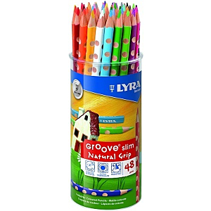 LAPIZ COLOR LYRA GROOVE SLIM COLORES 48UD
