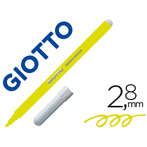 ROTULADOR GIOTTO TURBO COLOR 12UD AMARILLO
