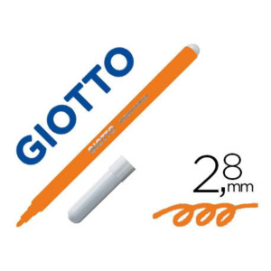 ROTULADOR GIOTTO TURBO COLOR 12UD NARANJA