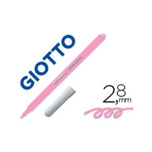 ROTULADOR GIOTTO TURBO COLOR 12UD ROSA