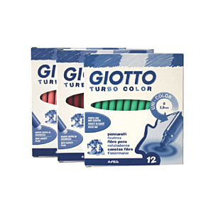 ROTULADOR GIOTTO TURBO COLOR 12UD MAGENTA