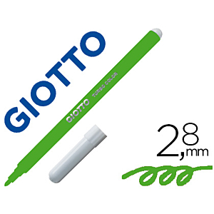 ROTULADOR GIOTTO TURBO COLOR 12UD VERDE CLARO