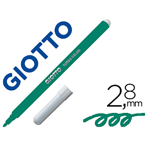 ROTULADOR GIOTTO TURBO COLOR 12UD VERDE OSCURO