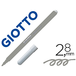 ROTULADOR GIOTTO TURBO COLOR 12UD GRIS
