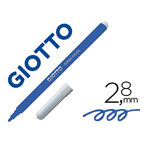 ROTULADOR GIOTTO TURBO COLOR 12UD AZUL ULTRAMAR