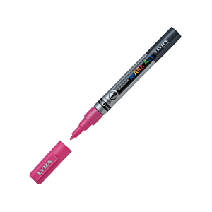 ROTULADOR LYRA MARK ALL ROSA 1MM