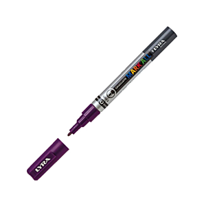 ROTULADOR LYRA MARK ALL VIOLETA 1MM