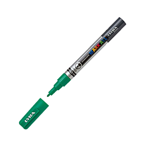 ROTULADOR LYRA MARK ALL VERDE ESMERALDA 1MM