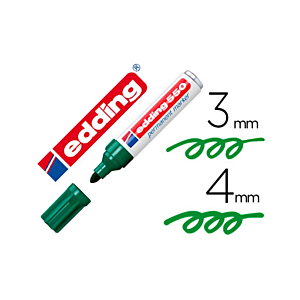 ROTULADOR EDDING 550 VERDE