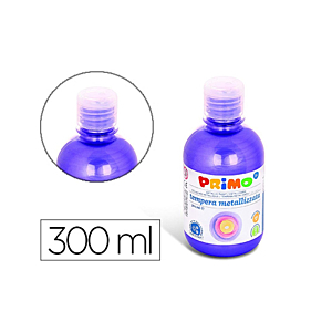 TEMPERA LIQUIDA PRIMO ESCOLAR 300 ML VIOLETA METALIZADO