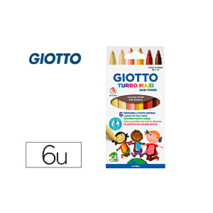 ROTULADOR GIOTTO TURBO MAXI SKIN TONES