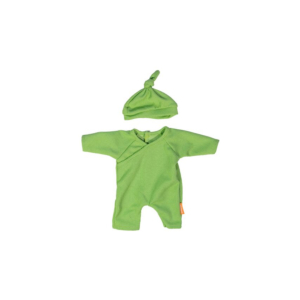 PIJAMA VERDE CON GORRO PARA MUÑECO DE 32 CM. REF. 31577