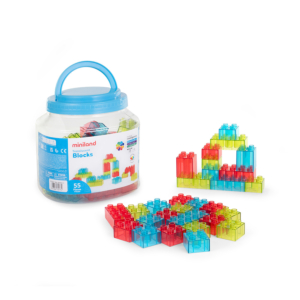 BLOCKS TRANSLUCIDOS 55 PZAS