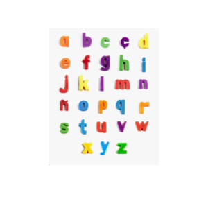 LETRAS MAGNETICAS MINUSCULAS 154 PZ.