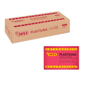 PLASTILINA JOVI 72 350G RUBI