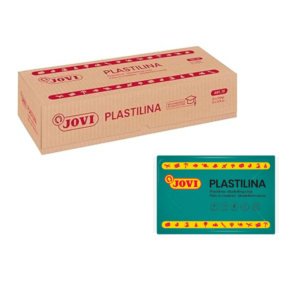 PLASTILINA JOVI 72 350G VERDE OSCURO