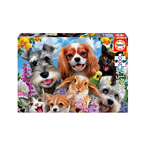 PUZZLES JUNIOR MASCOTAS 200 PZAS.
